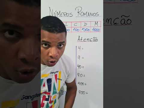 Números Romanos, Você sabe o que significa cada símbolo?🤔🤔 #matemática #voltaasaulas #estudos
