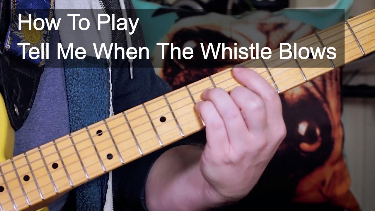 Elton John Guitar Lesson: Tell Me When The Whistle Blows 🎸