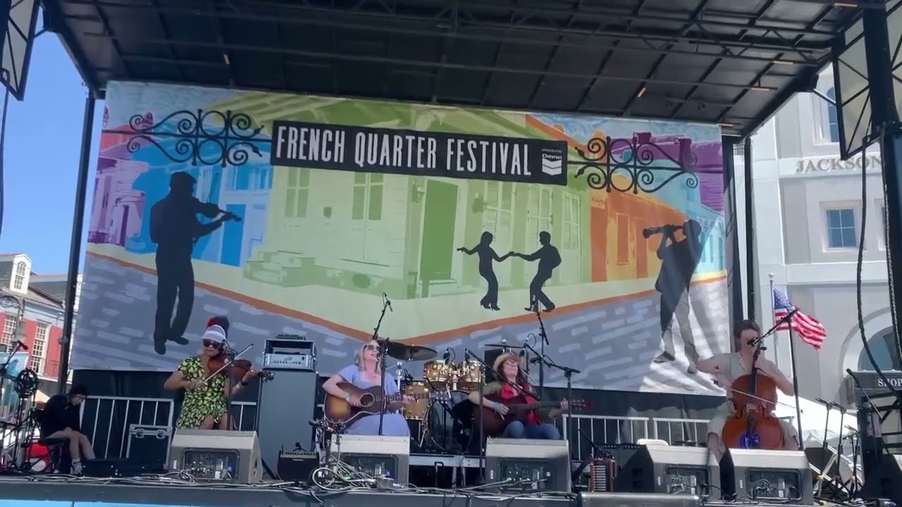 Les Femmes Farouches - Valse de Balfa - French Quarter Fest, New Orleans, LA April 11, 2025