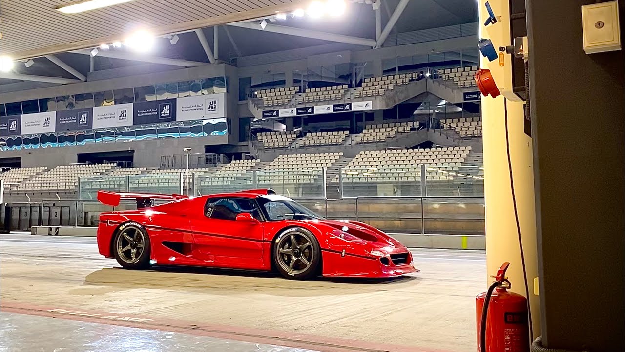 Ferrari F50 GT1 POV at Yas Marina 🏁
