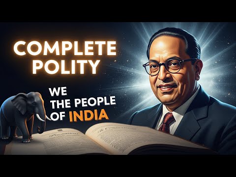 భారత రాజ్యాంగం 🇮🇳 మొత్తం ఒకే వీడియోలో 📚 | ప్రతి భాగం, ప్రతి ఆర్టికల్ వివరంగా Polity Full Course 