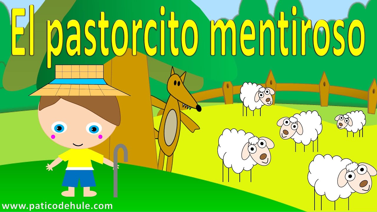 El pastorcito mentiroso y el lobo 🐺