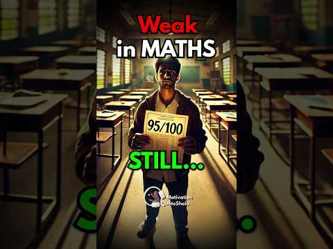 Weak in Maths? Still Score 95+ 😮 3 Best Study Tips #studymotivation #studytips
