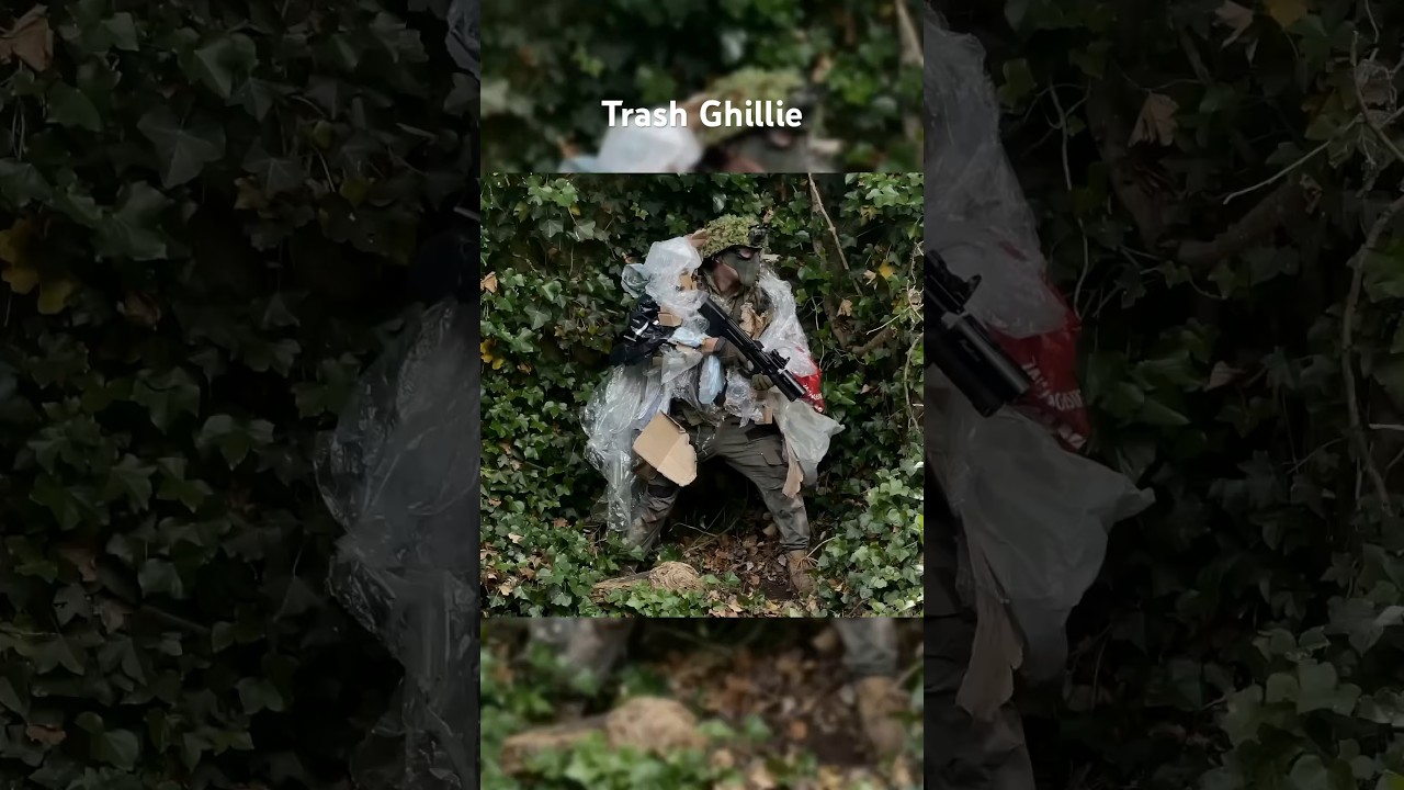 DIY Sniper Ghillie Suit from Trash | Ultimate Modern Camouflage ποΈ