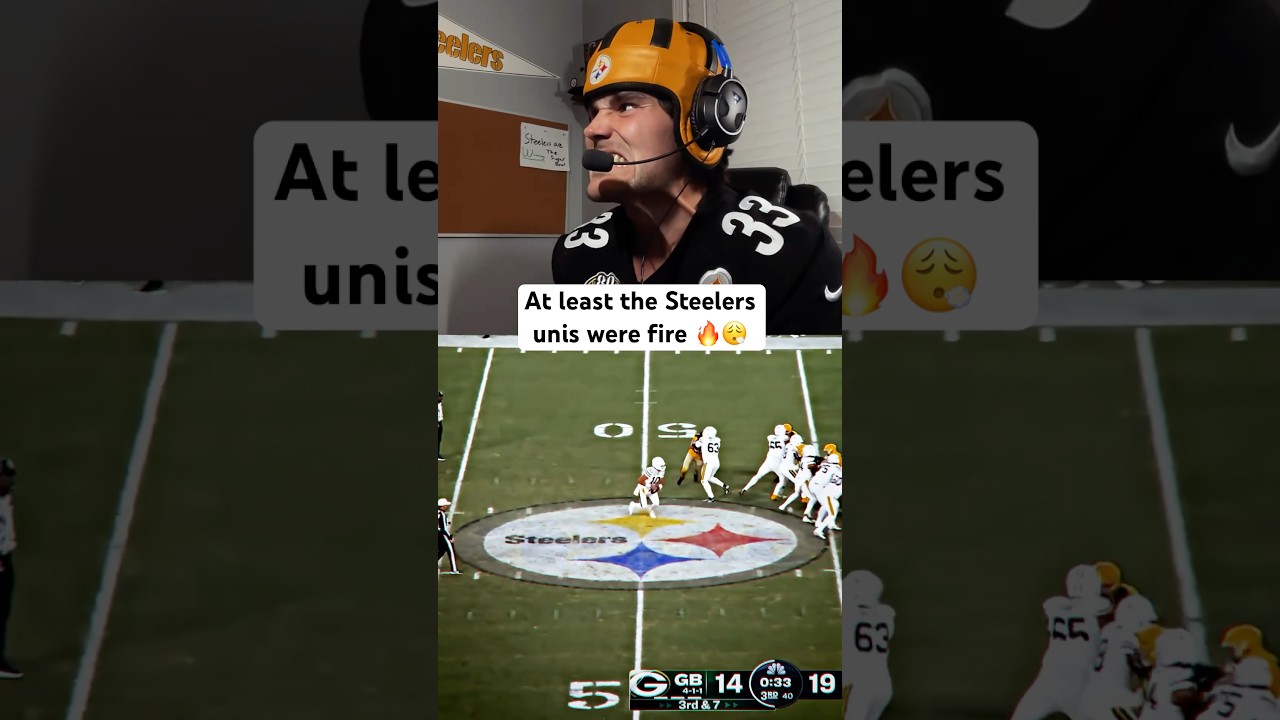 Unbiased NFL Fan Reacts to Packers vs Steelers 🫩😭