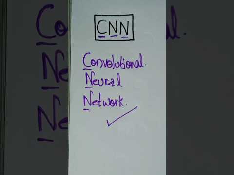 What is CNN❓|#shorts