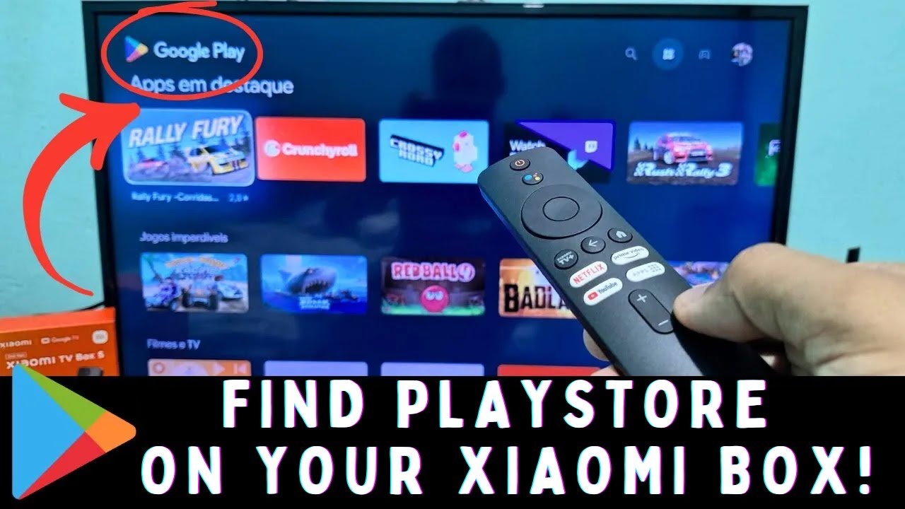 Find Google Play Store on Xiaomi Mi TV Box 📺