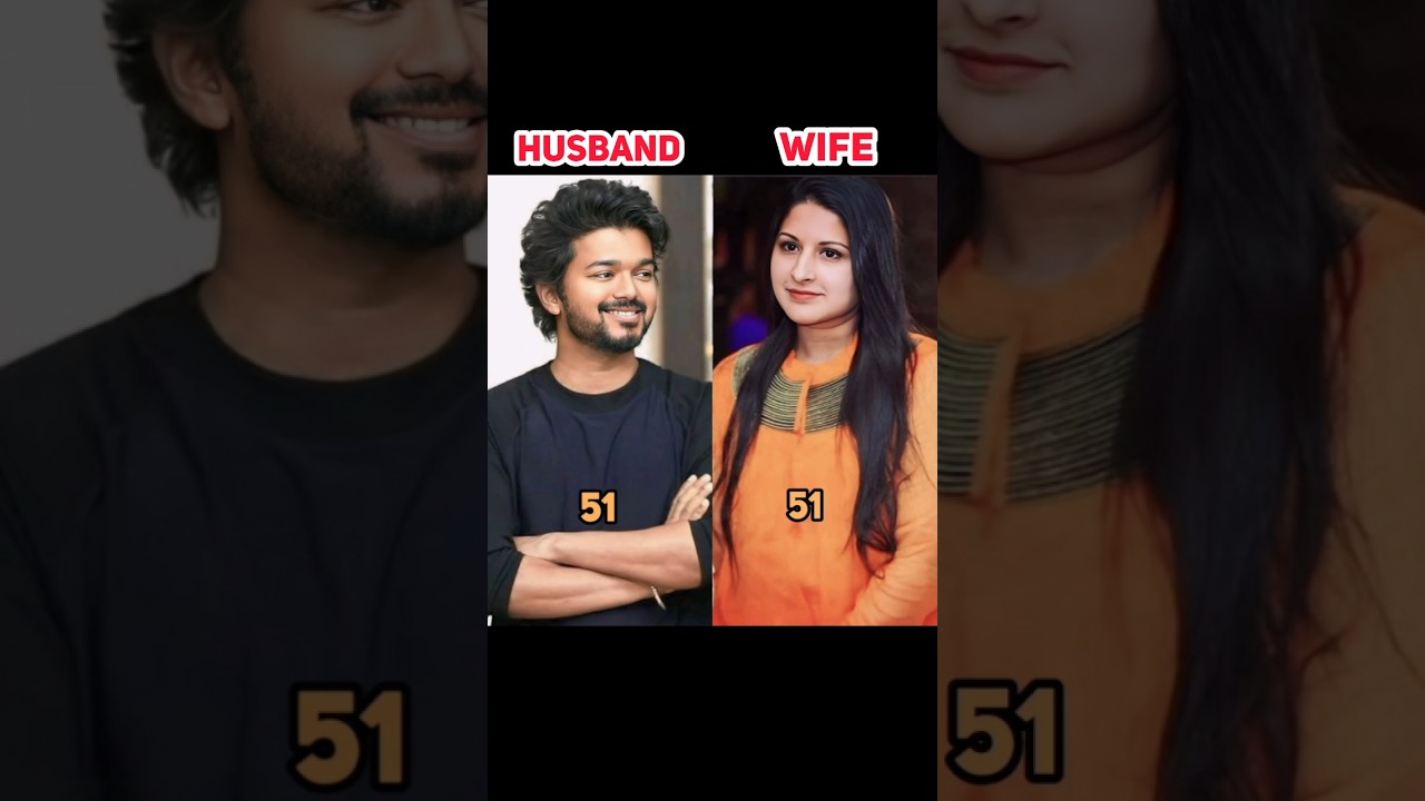 South Indian Actors & Wives: Real Ages Revealed π¬