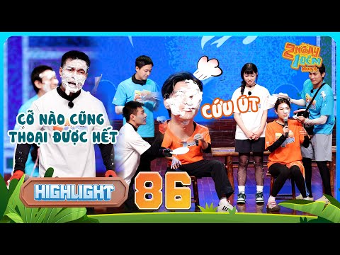 Highlight Tập 86: HIEUTHUHAI bị trét bánh kem "nghẹt thở", Dương Lâm "dằn mặt" ekip | 2 Ngày 1 Đêm