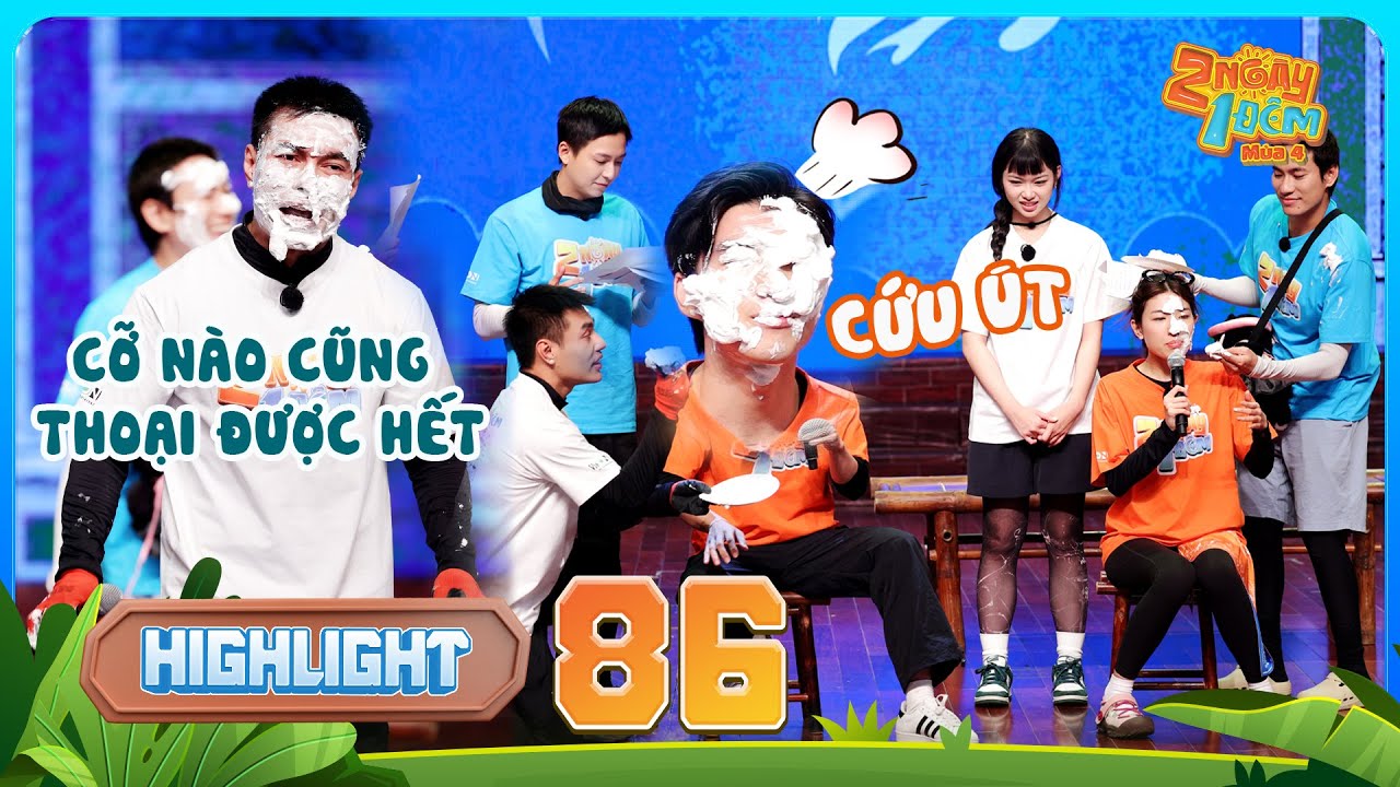 Highlight Tập 86: HIEUTHUHAI 'Ngạt Thở' Khi Bị Trét Bánh Kem, Dương Lâm 'Dằn Mặt' Ekip | 2 Ngày 1 Đêm