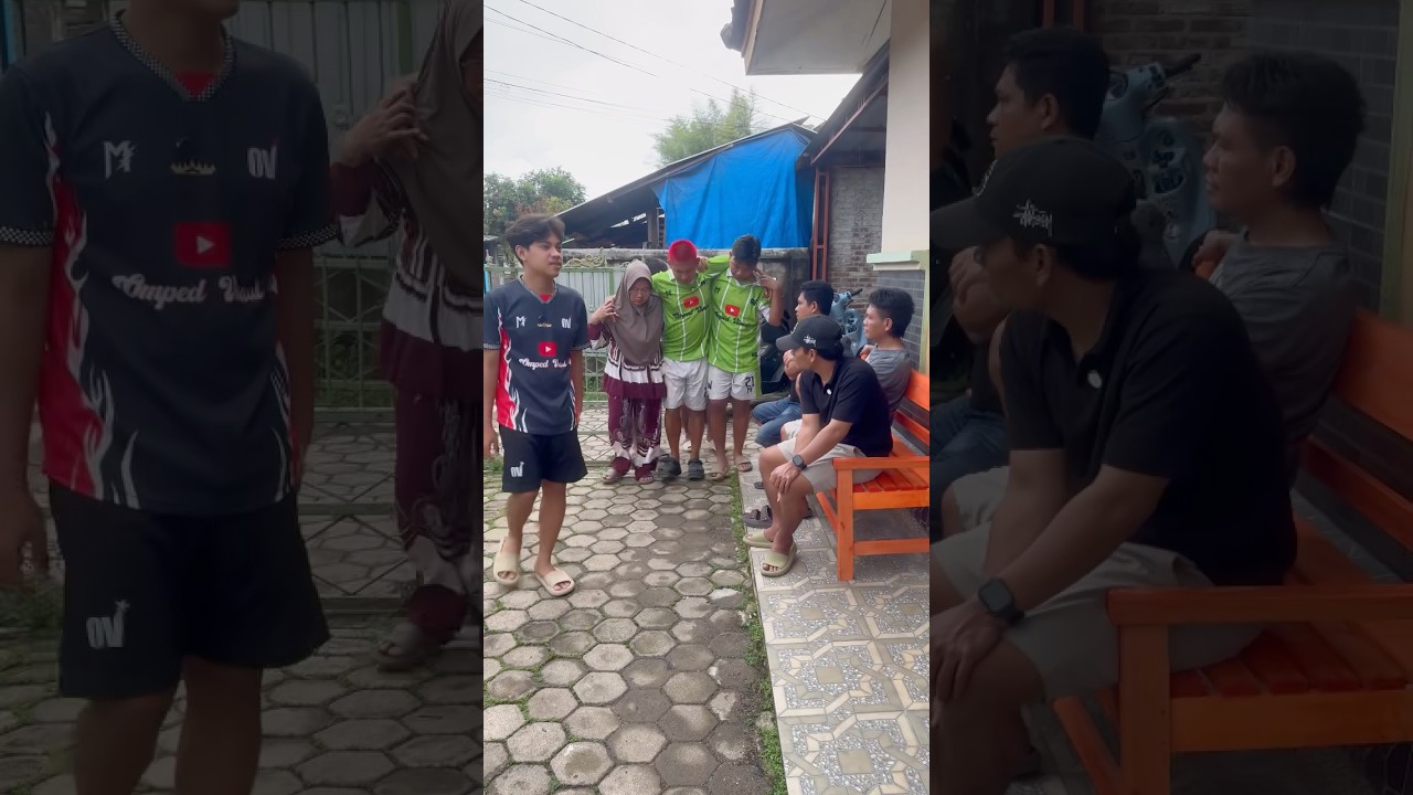 Pernah Ketemu Lawan Main Kasar? 😅 Seru Banget! #short #lucu #komedi