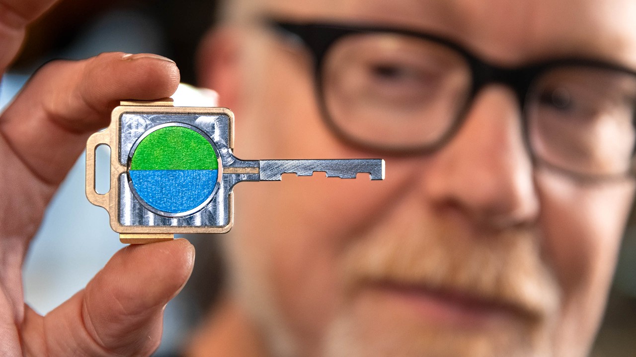 Adam Savage Stunned by the Unpickable Lock!