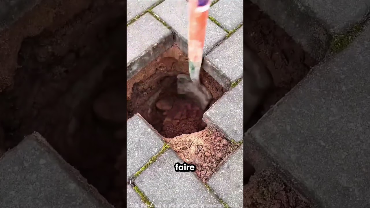 Papa a cassé la route, mais il a fait ça 😲