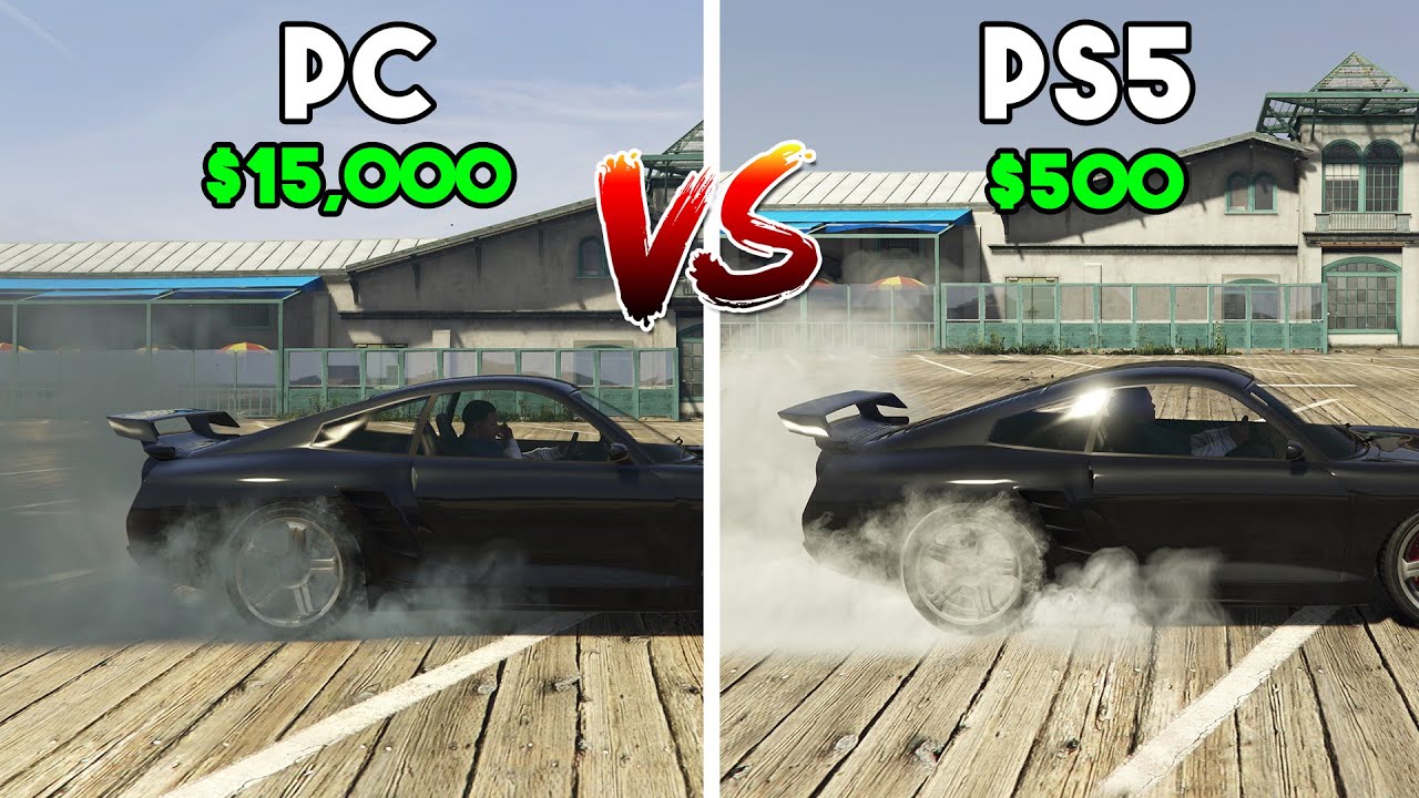 $500 PS5 Outshines $15K PC in GTA 5 Graphics 🎮