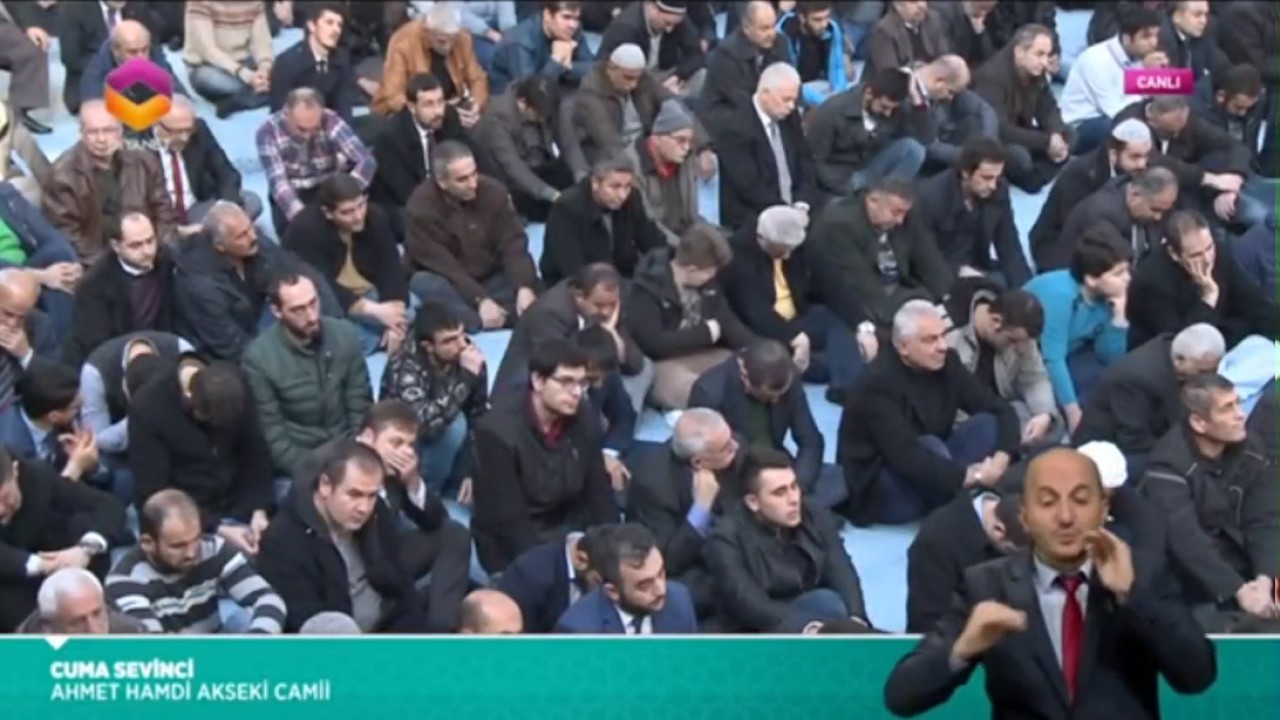 Cuma Hutbesi Canlı Yayın... (18 Kasım 2016)