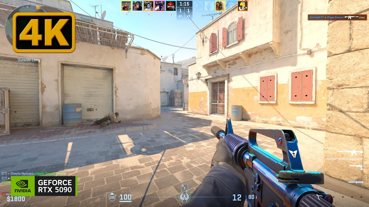 Counter-Strike 2 Gameplay 4K (No Commentary)