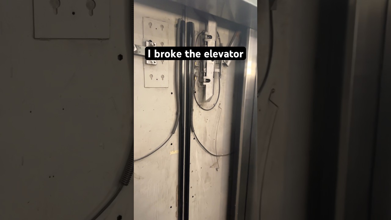 I Accidentally Broke the Elevator 🚧