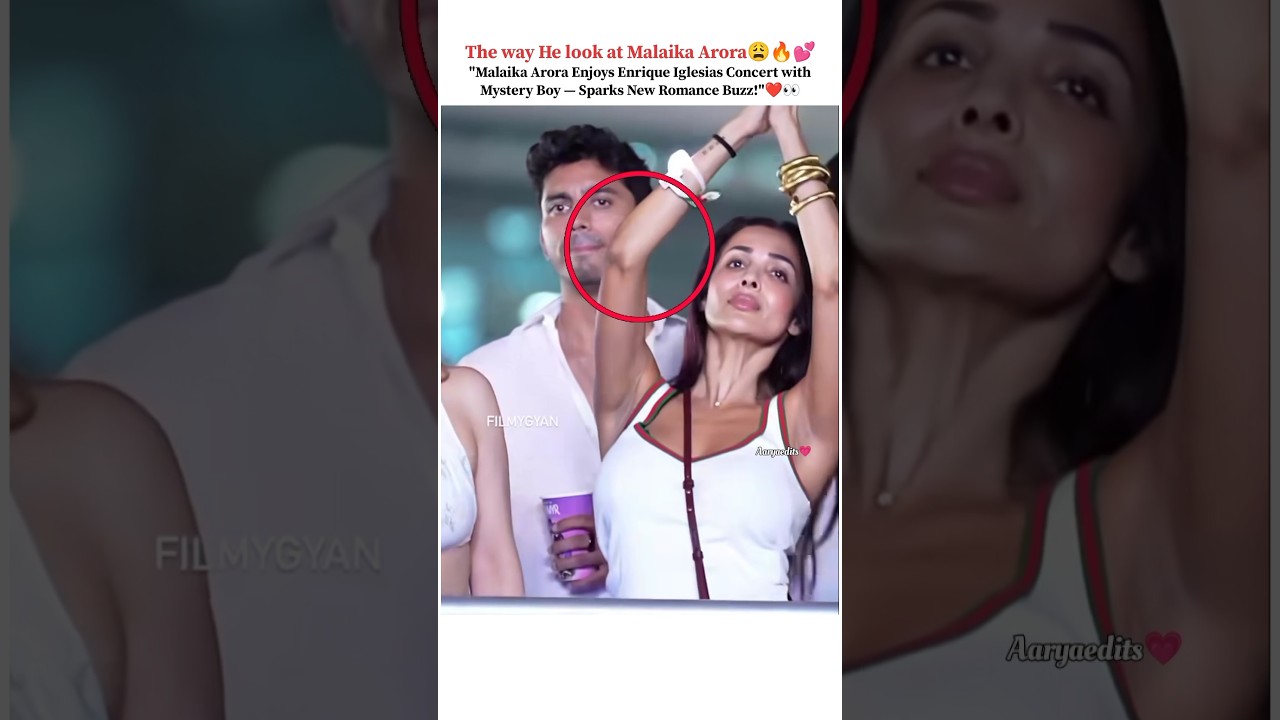 Malaika Arora at Enrique Iglesias Mumbai concert#shortsfeed#malaikaarora#enriqueiglesias#viralshorts