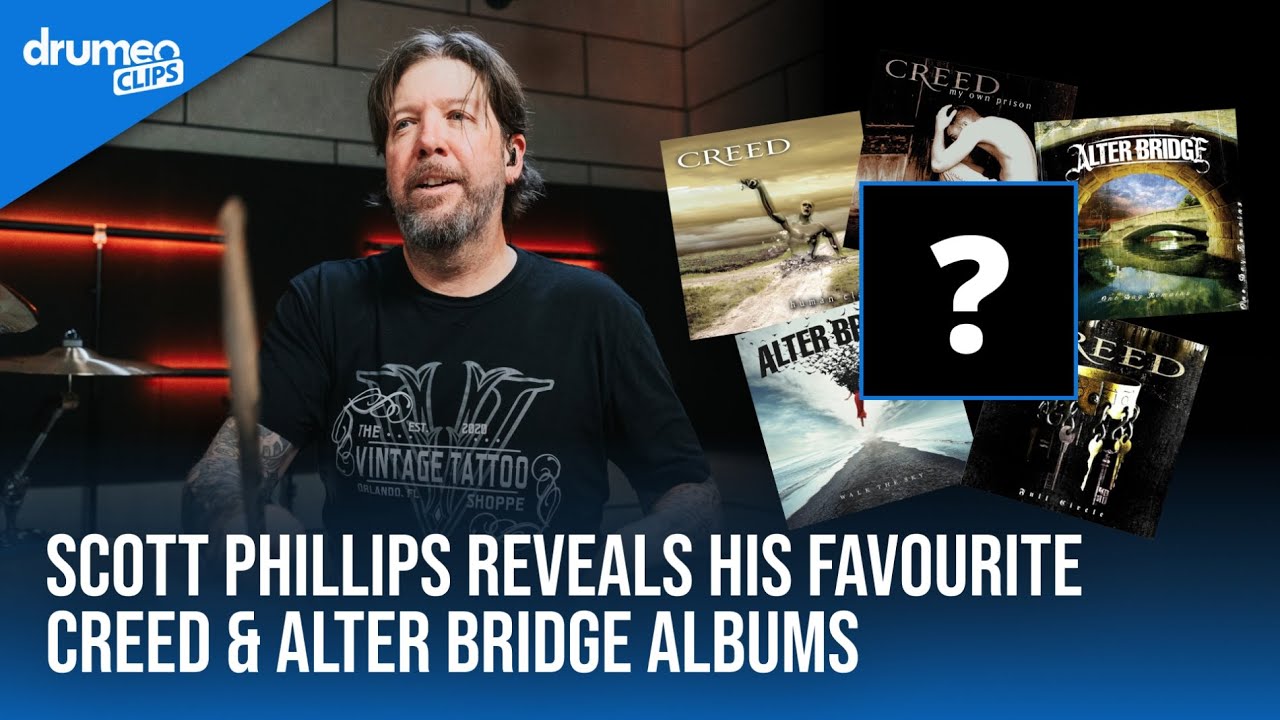 Scott Phillips Reveals His Favourite Creed & Alter Bridge Albums