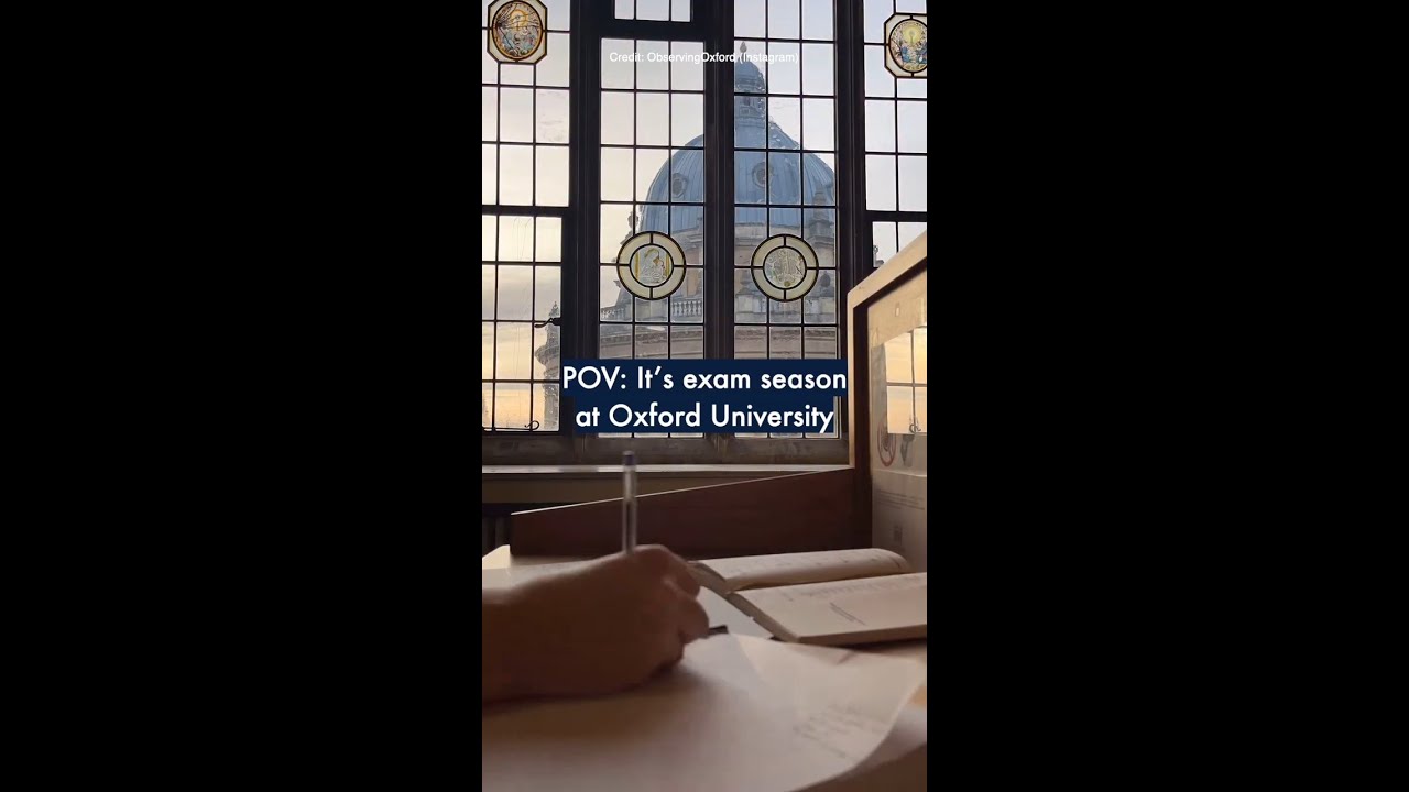 Exam Season at Oxford: Wishing Our Students Success ๐