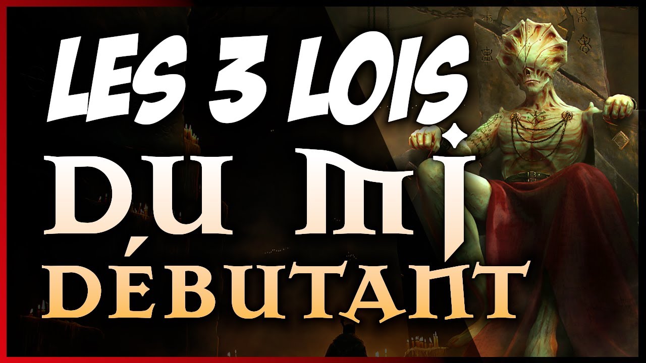 Les 3 lois du MJ débutant 🎲