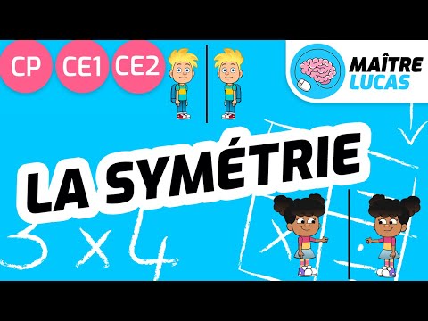 La symétrie axiale CP - CE1 - CE2 - Cycle 2 - Maths - Géométrie