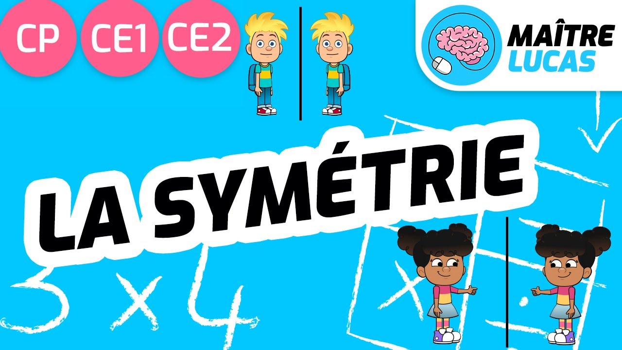 Symétrie Axiale pour CP à CE2 - Cycle 2 en Mathématiques