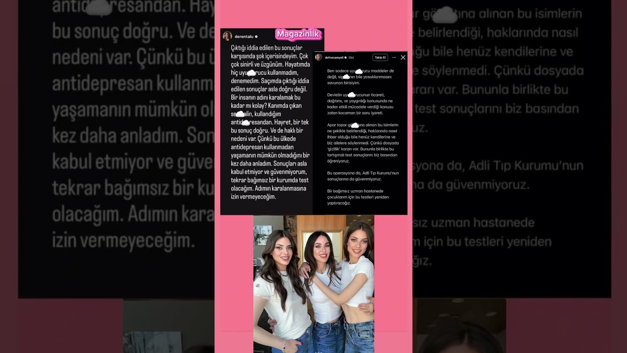 Derin-Deren Talu ve Annesi Defne Samyeli’den Özel Açıklama! 🎬