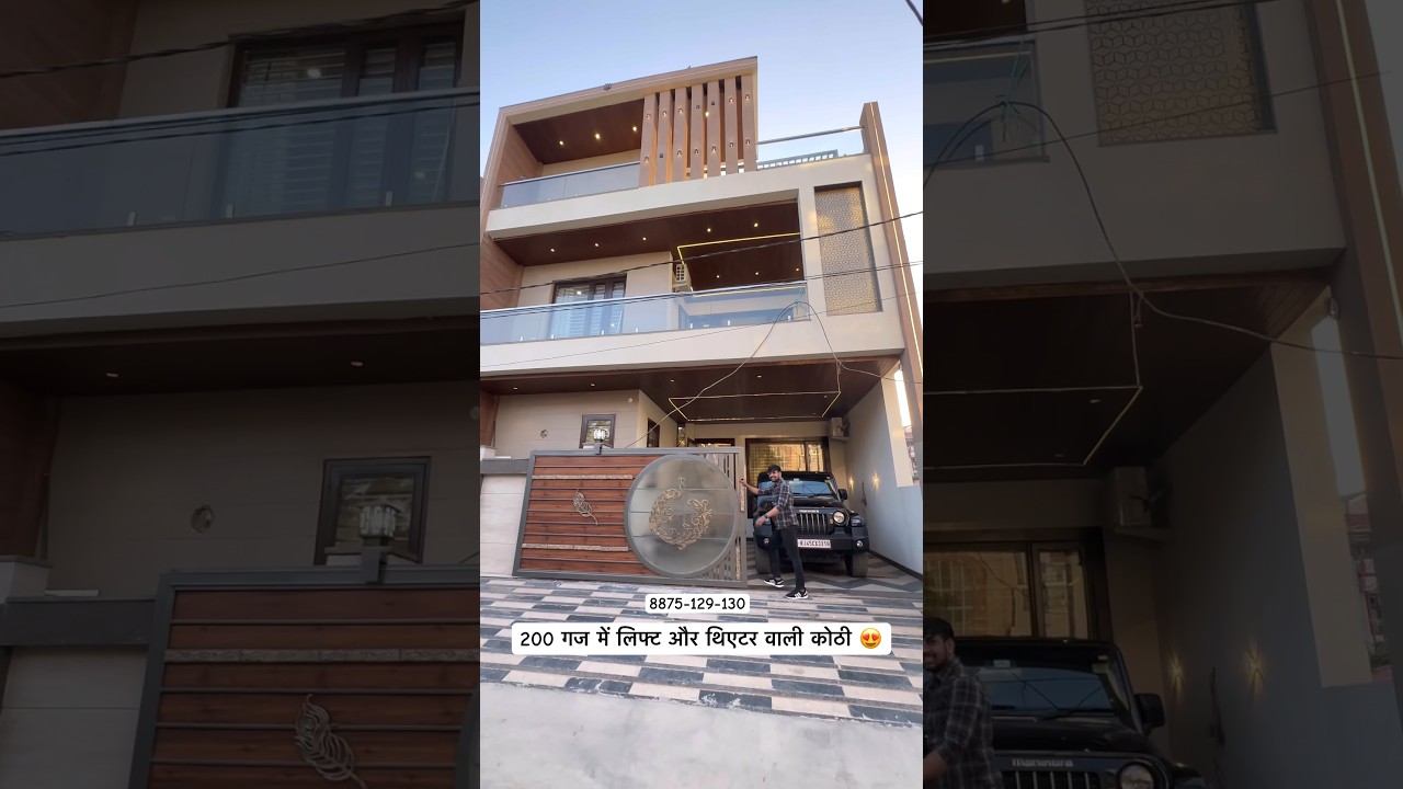 30x60 House Design in Jaipur for 3.21 Cr