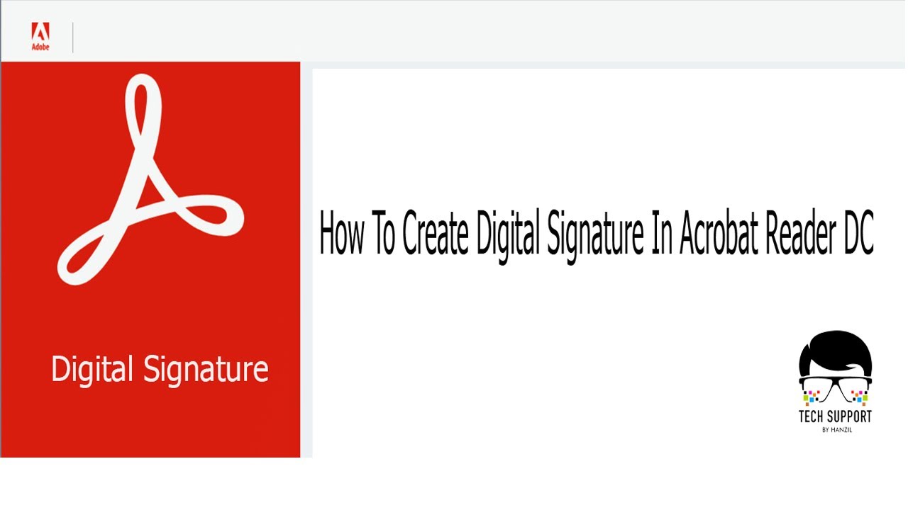 Create Digital Signatures in Acrobat Reader DC