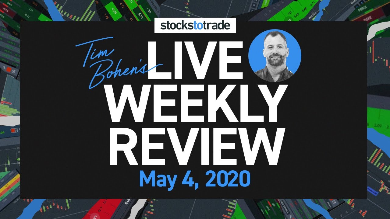 Weekly Stock Watchlist & Live Trading Recap – May 4, 2020 📈