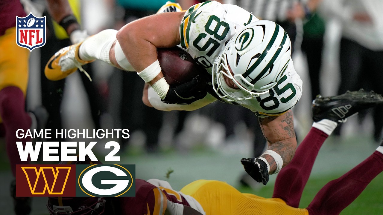 Exciting Highlights: Washington Commanders vs. Green Bay Packers | Week 2, 2025 NFL Season 🏈