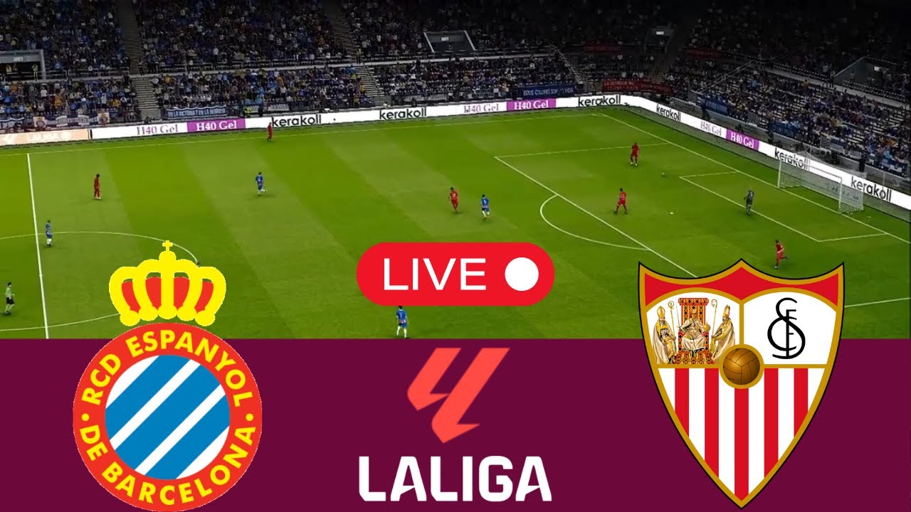 Espanyol vs Sevilla Live Simulation | LaLiga 2025 ⚽