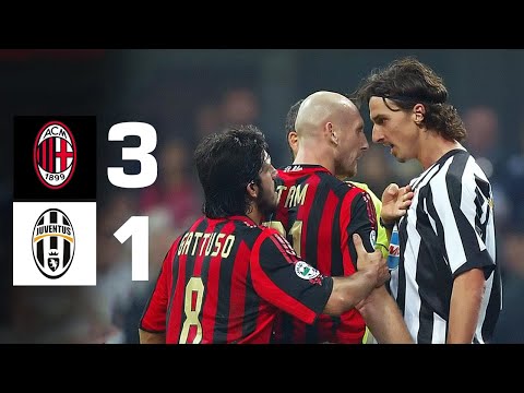 ALL'ULTIMO SANGUE! QUESTO era il CALCIO ITALIANO | MILAN vs JUVE 05/06