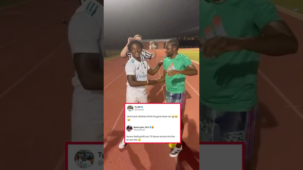 Tyreek Hill Comments on Speed and Noah Race; Noah Responds