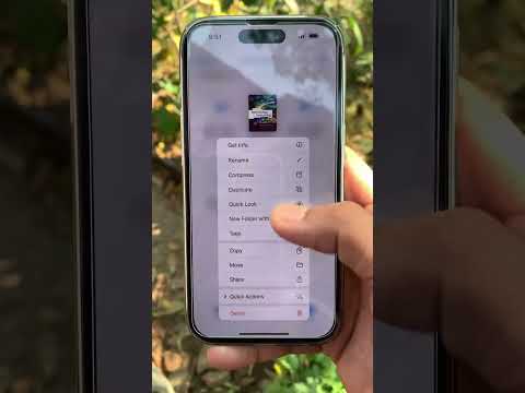 Compress PDF files on an iPhone #iphone #shorts