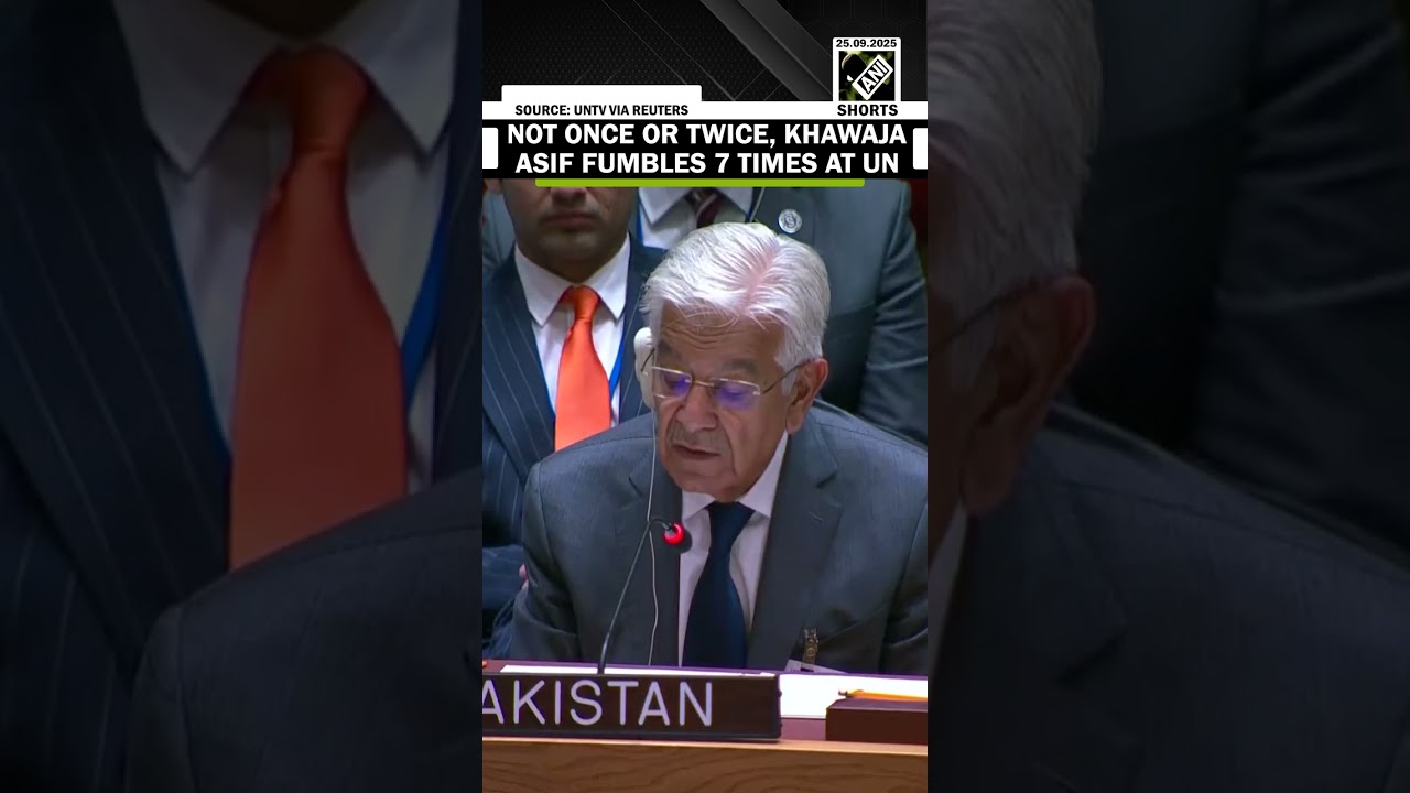Khawaja Asif's UN Speech: 7 Fumbles and Controversial India-Pak War Mention 🇵🇰