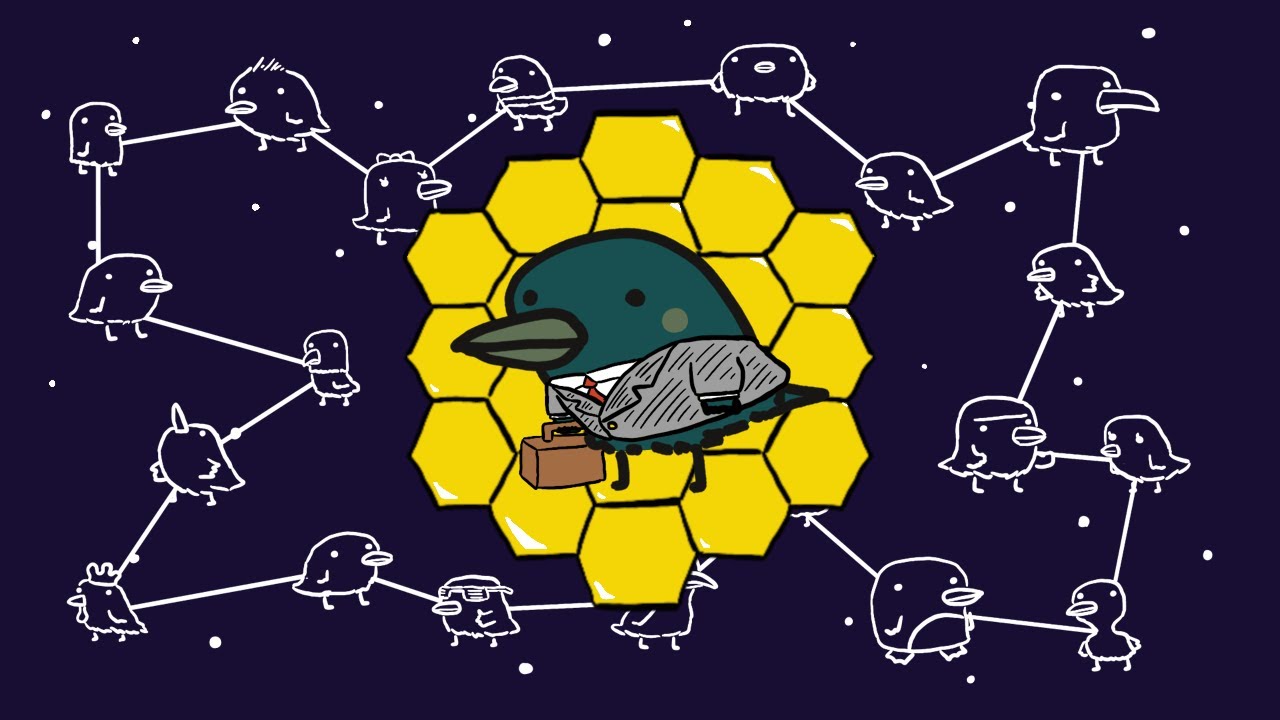 Exploring the Traveling Salesman Problem with the James Webb Space Telescope