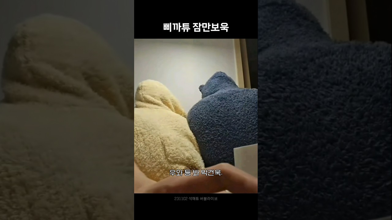 석매튜와 잠만보욱의 버블라이브 🐻