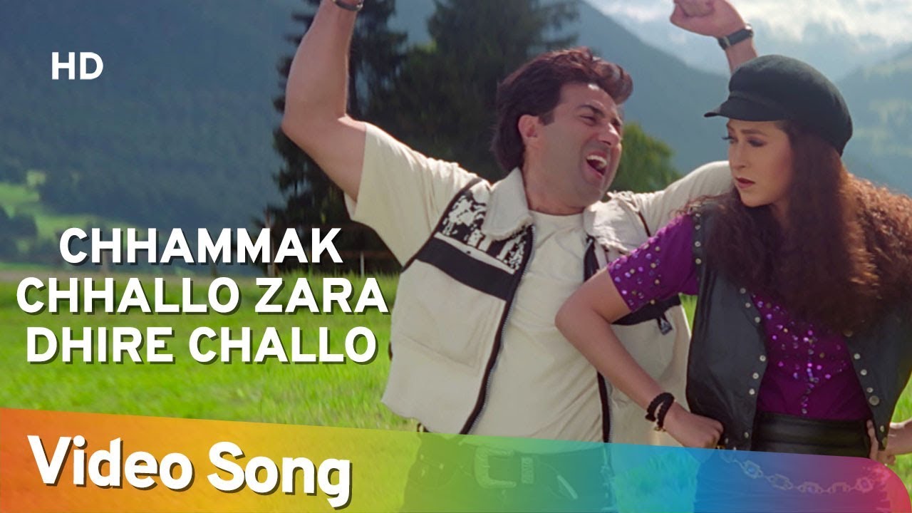 Enjoy the Fun & Catchy Song 'Chhammak Chhallo Zara Dhire Challo' from Ajay (1996) 🎶