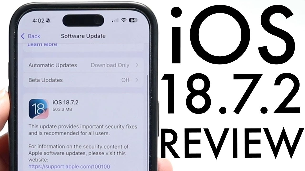 iOS 18.7.2 Review: Features & Updates 📱