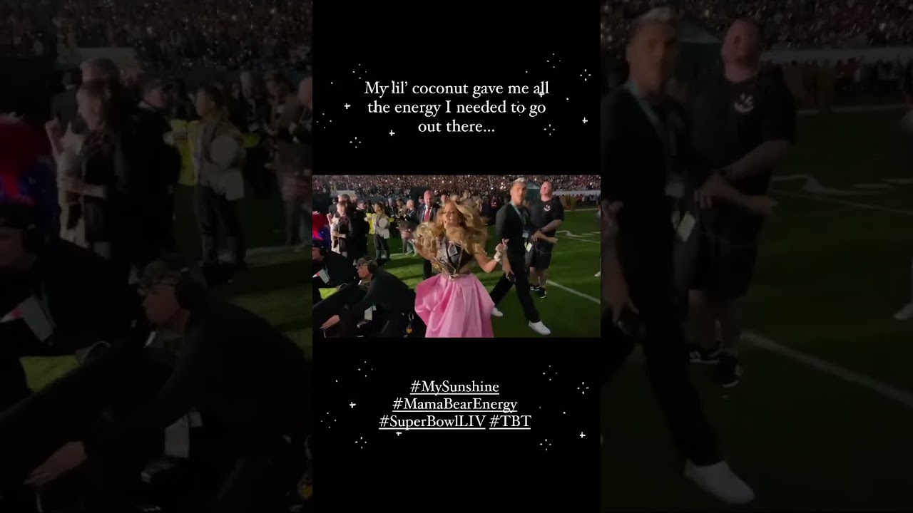 Jennifer Lopez Shares Heartwarming Moment with Her Baby Before Super Bowl Performance 🎤