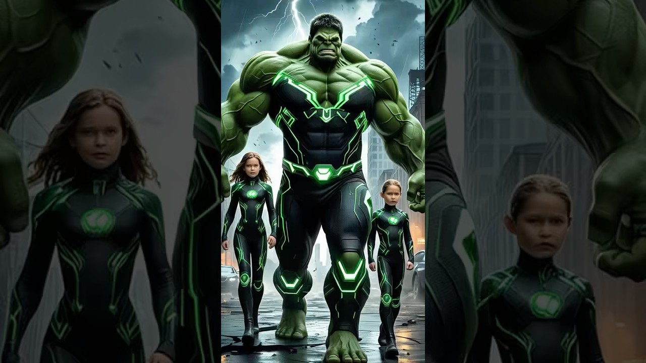 Hulk & Ironman Family ❤️