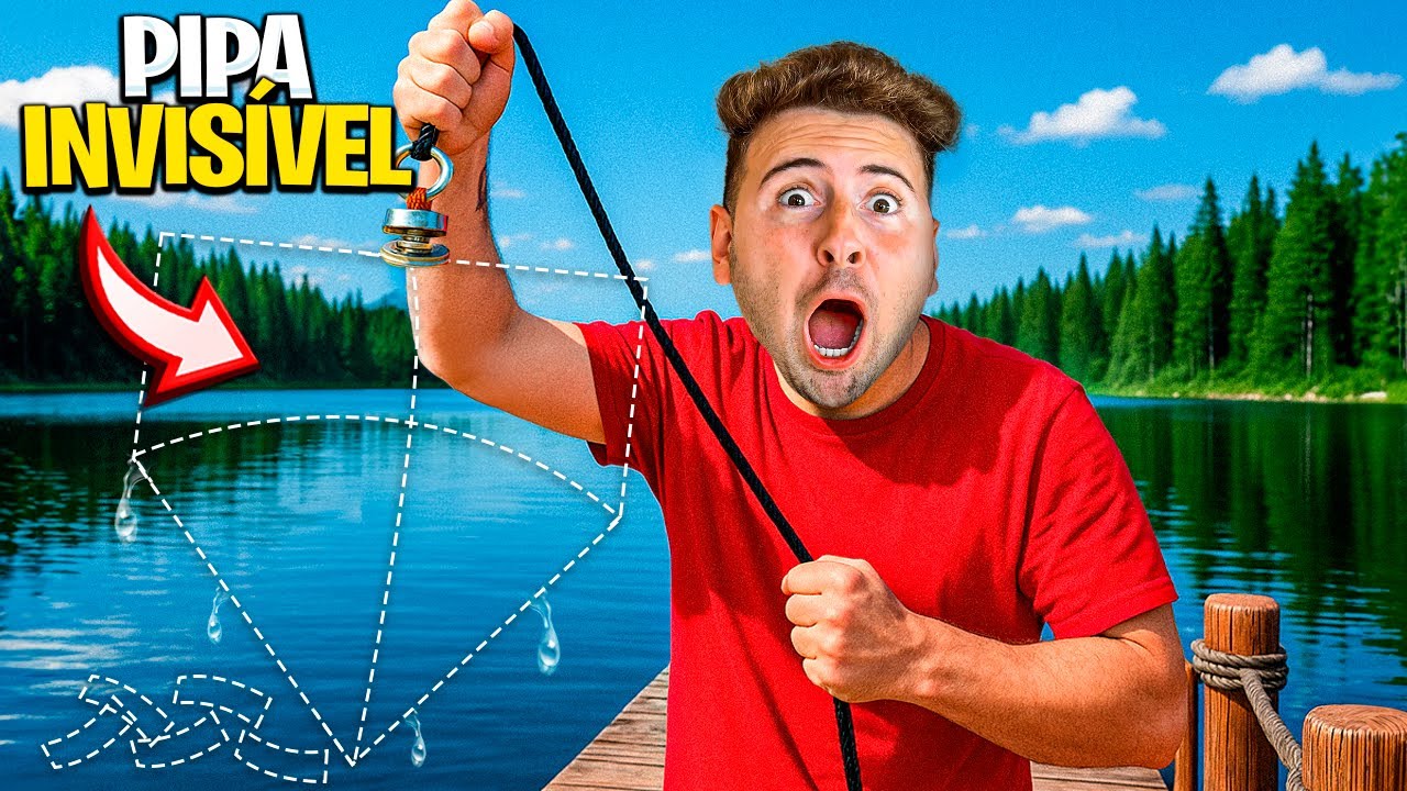 Encontrei uma Pipa Invisível Ultra-Rara! ✨