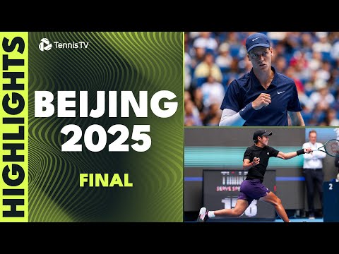 Jannik Sinner vs Learner Tien For The Title 🏆 | Beijing 2025 Highlights Final