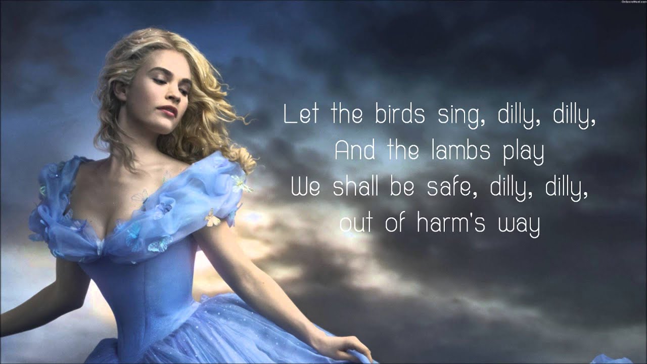Lavender's Blue Dilly Dilly 🎶 - Lyrics from Cinderella (2015) Movie Soundtrack