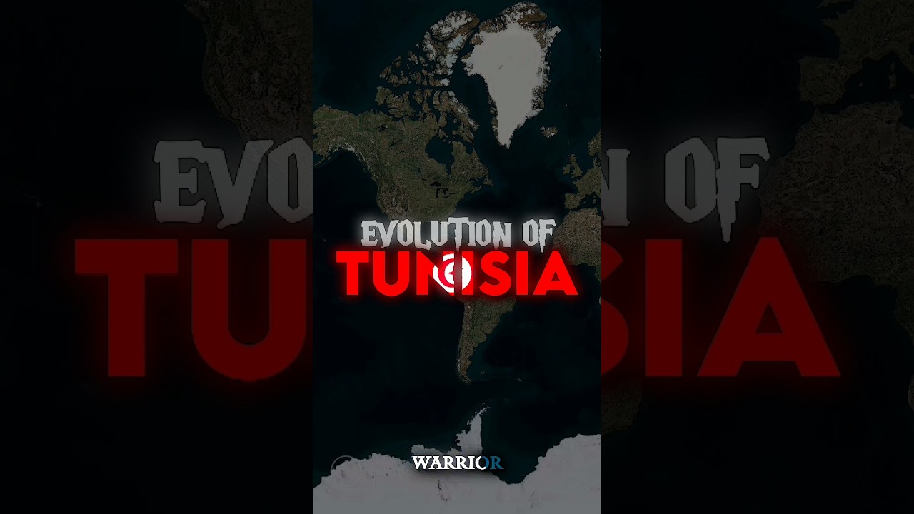 EVOLUTION OF TUNISIA #tunisia #tunisian #history #alightmotion #evolution #map #fypp #fyp #fypppp