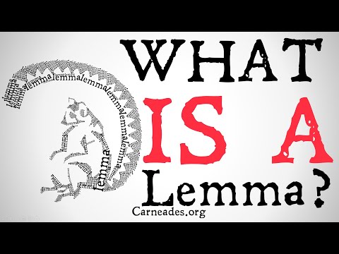 What is a Lemma? (Logic)