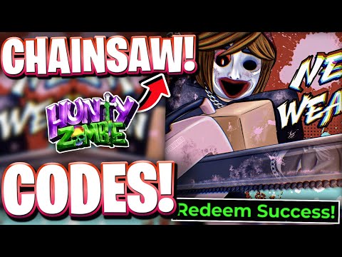 ⛓️CHAINSAW! ALL REBIRTH AND CHAINSAW UPDATE 11 CODES FOR HUNTY ZOMBIE! ROBLOX HUNTY ZOMBIE CODES
