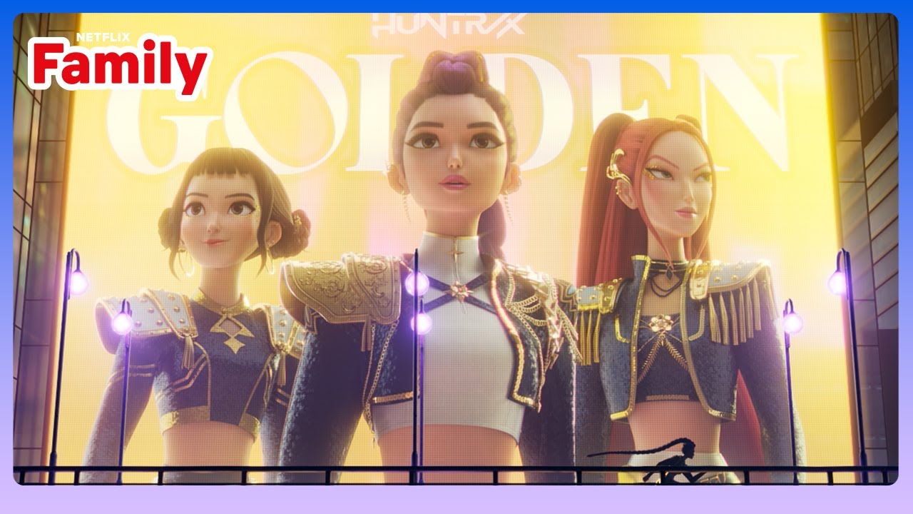 Watch the 'Golden' Lyric Video from KPop Demon Hunters on Netflix ✨